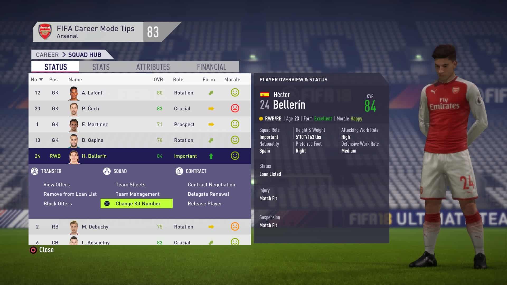 fifa 18 player career mode tips