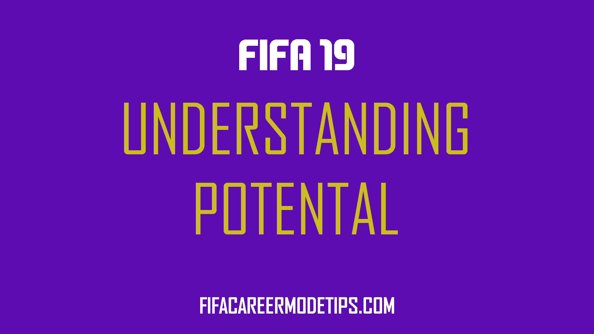 Understanding Potential
