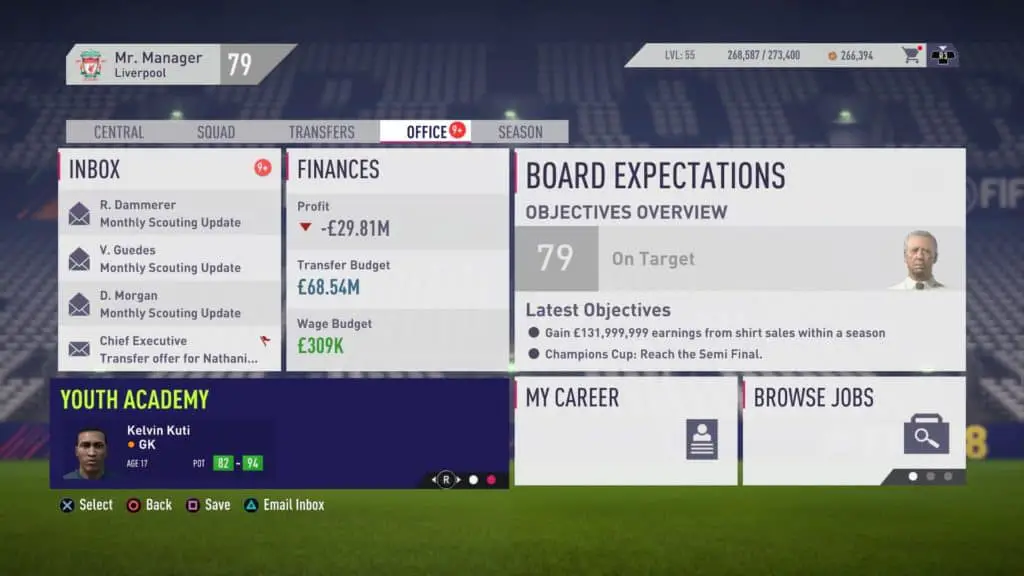FIFA 18 Youth Scouting