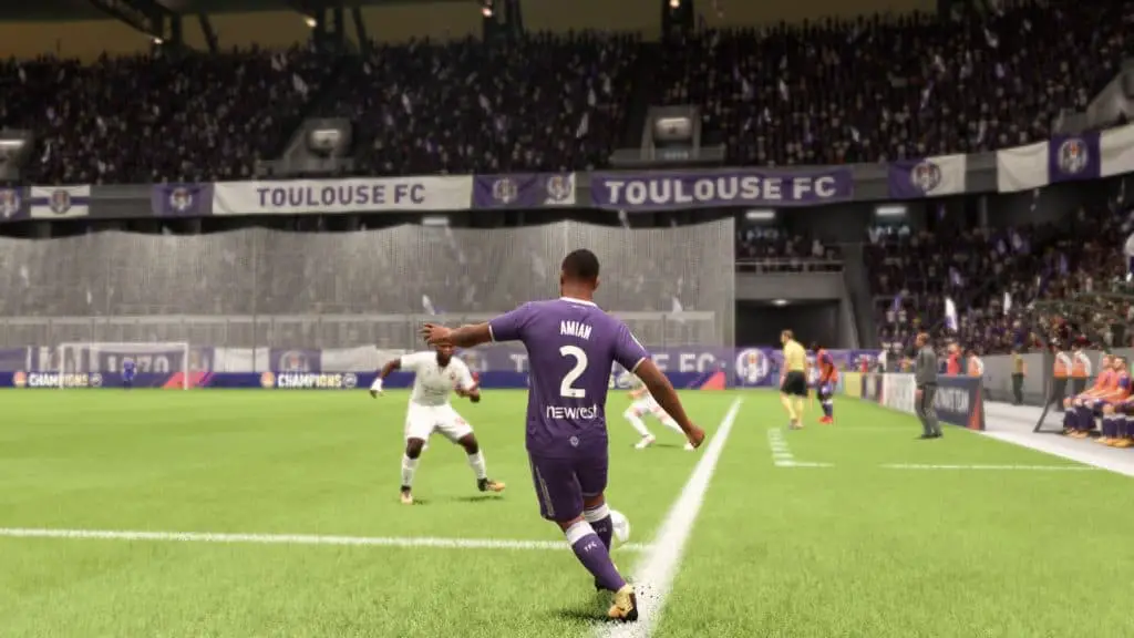 Adou in action for Toulouse