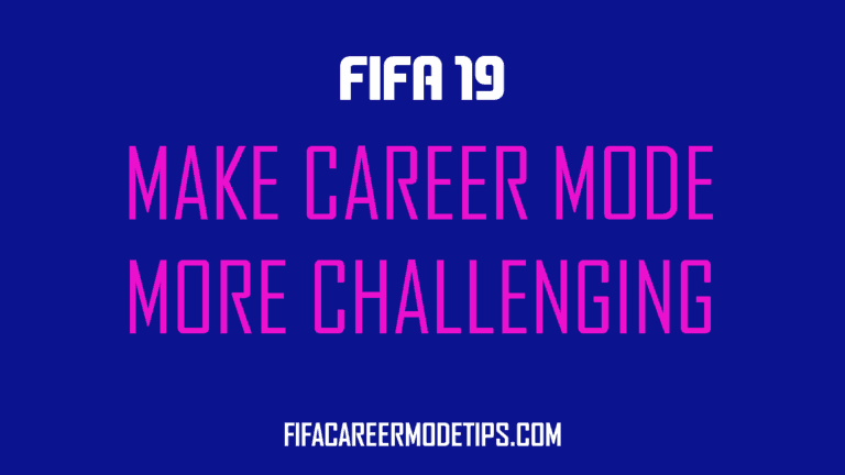 How to Make Career Mode More Challenging