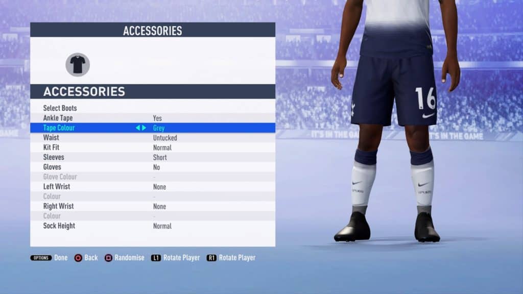 Ankle Tape in FIFA 19