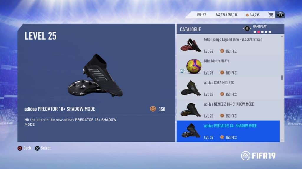 Adidas Predator 18+ Shadow Mode