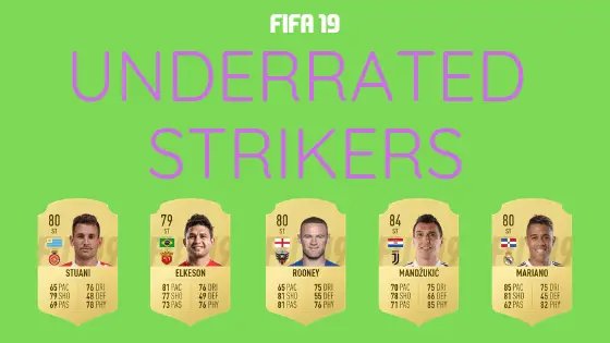 Underrated Strikers in FIFA 19